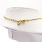 Christian Dior Necklace Gold Logo