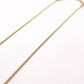 Christian Dior Necklace Gold Logo