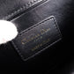 Christian Dior Chain Bag 30 Montaigne East-West Shoulder Bag / Leather, Black