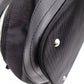 HERMES Sac de Golf Handbag, Leather/Toile Chevron, Black, Women's, Men's