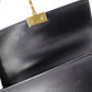 Christian Dior Chain Bag 30 Montaigne East-West Shoulder Bag / Leather, Black