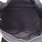 HERMES Sac de Golf Handbag, Leather/Toile Chevron, Black, Women's, Men's