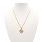 Christian Dior Necklace Gold Rhinestone