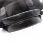 HERMES Sac de Golf Handbag, Leather/Toile Chevron, Black, Women's, Men's