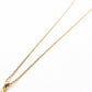 Christian Dior Necklace Gold Rhinestone