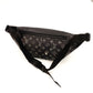 LOUIS VUITTON Bum Bag Monogram Galaxy Discovery M44444 Gray PVC Leather Men's 7-8-234