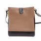 LOEWE Velasquez Shoulder Bag Leather Brown × Black Gold Hardware R8020588