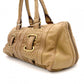 Bottega Veneta Intrecciato Handbag, Boston Bag, Leather, Brown, Women's