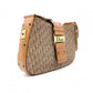 Christian Dior Trotter Street Chic Shoulder Bag, Canvas and Leather, Beige