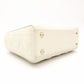 Dior Lady Dior Handbag Leather Off-White 2-Way