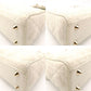 Dior Lady Dior Handbag Leather Off-White 2-Way