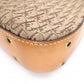 Christian Dior Trotter Street Chic Shoulder Bag, Canvas and Leather, Beige