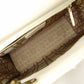 Dior Lady Dior Handbag Leather Off-White 2-Way