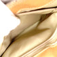 Christian Dior Trotter Street Chic Shoulder Bag, Canvas and Leather, Beige