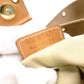 Christian Dior Trotter Street Chic Shoulder Bag, Canvas and Leather, Beige