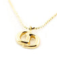 Christian Dior CD Logo Necklace Gold Approx. 4.2g Pendant 7-9-422