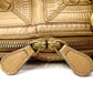 Bottega Veneta Intrecciato Handbag, Boston Bag, Leather, Brown, Women's