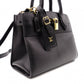 LOUIS VUITTON City Steamer Mini Handbag, 2-Way, Leather, Black, Women's
