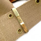 Christian Dior Trotter Street Chic Shoulder Bag, Canvas and Leather, Beige