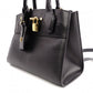 LOUIS VUITTON City Steamer Mini Handbag, 2-Way, Leather, Black, Women's