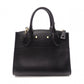 LOUIS VUITTON City Steamer Mini Handbag, 2-Way, Leather, Black, Women's