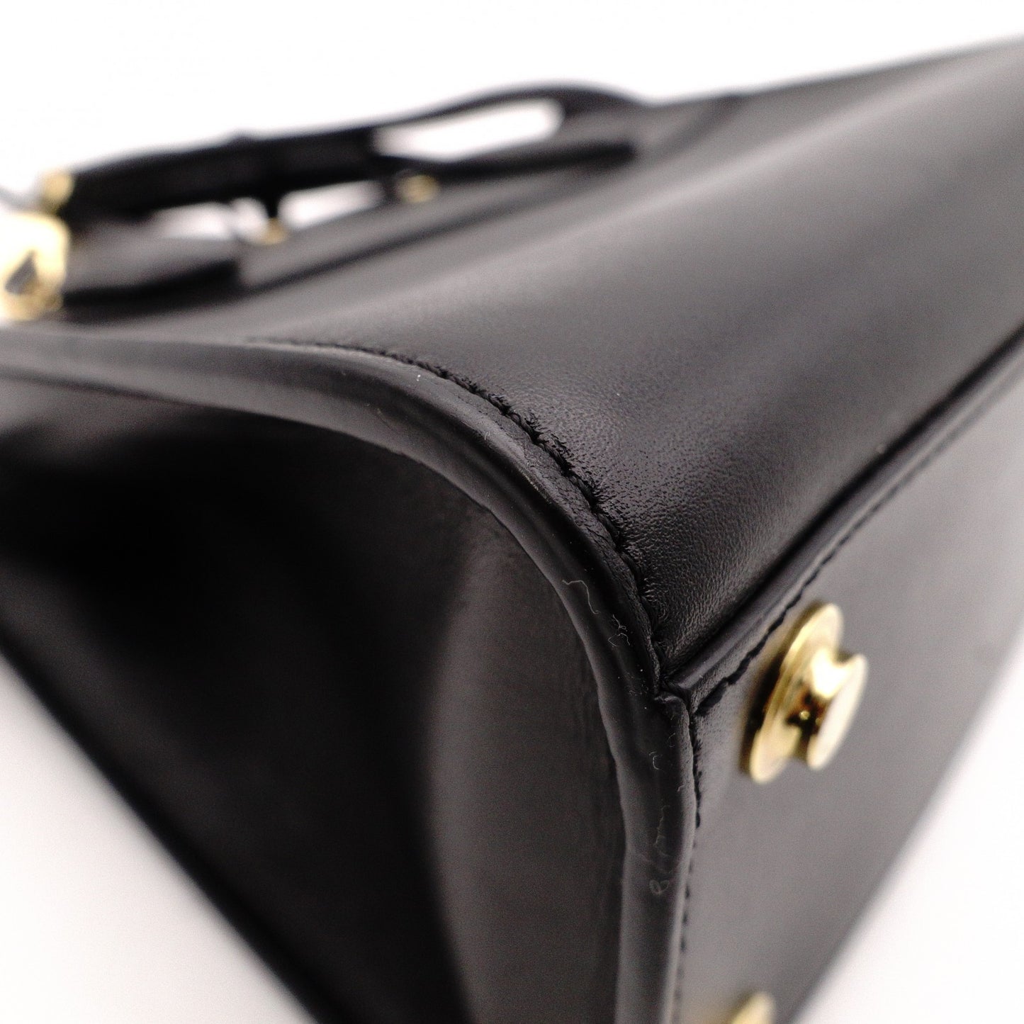 LOUIS VUITTON City Steamer Mini Handbag, 2-Way, Leather, Black, Women's