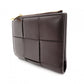 Bottega Veneta Maxi Intrecciato Bifold Wallet, Leather, Brown