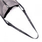LOEWE Hammock Small Handbag, Leather and Suede, Gray, 2-Way