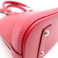 LOUIS VUITTON Alma BB Epi Shoulder Bag, Leather, Pink, 2-Way, Silver Hardware