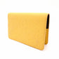 LOUIS VUITTON Passport Case Leather Yellow