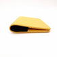 LOUIS VUITTON Passport Case Leather Yellow