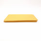 LOUIS VUITTON Passport Case Leather Yellow