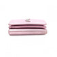 YVES SAINT LAURENT Cassandra Coin Purse, Leather, Metallic Pink