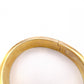 HERMES Click-Clack Bangle, Metal, Gold, White