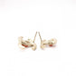 CHANEL Earrings, Metal, Faux Pearls, Gold, CC Logo
