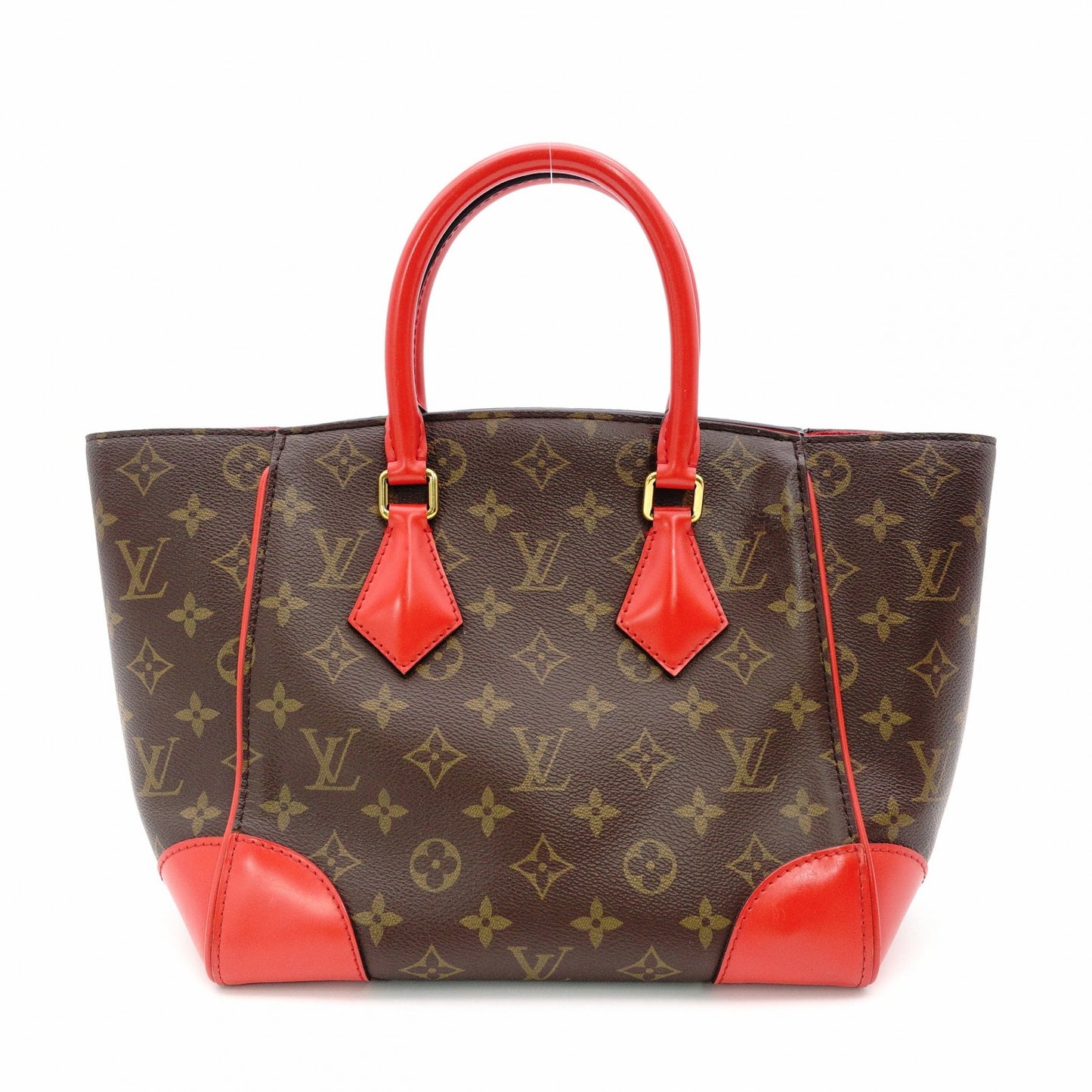 Louis Vuitton Phoenix PM Monogram Canvas Handbag Red