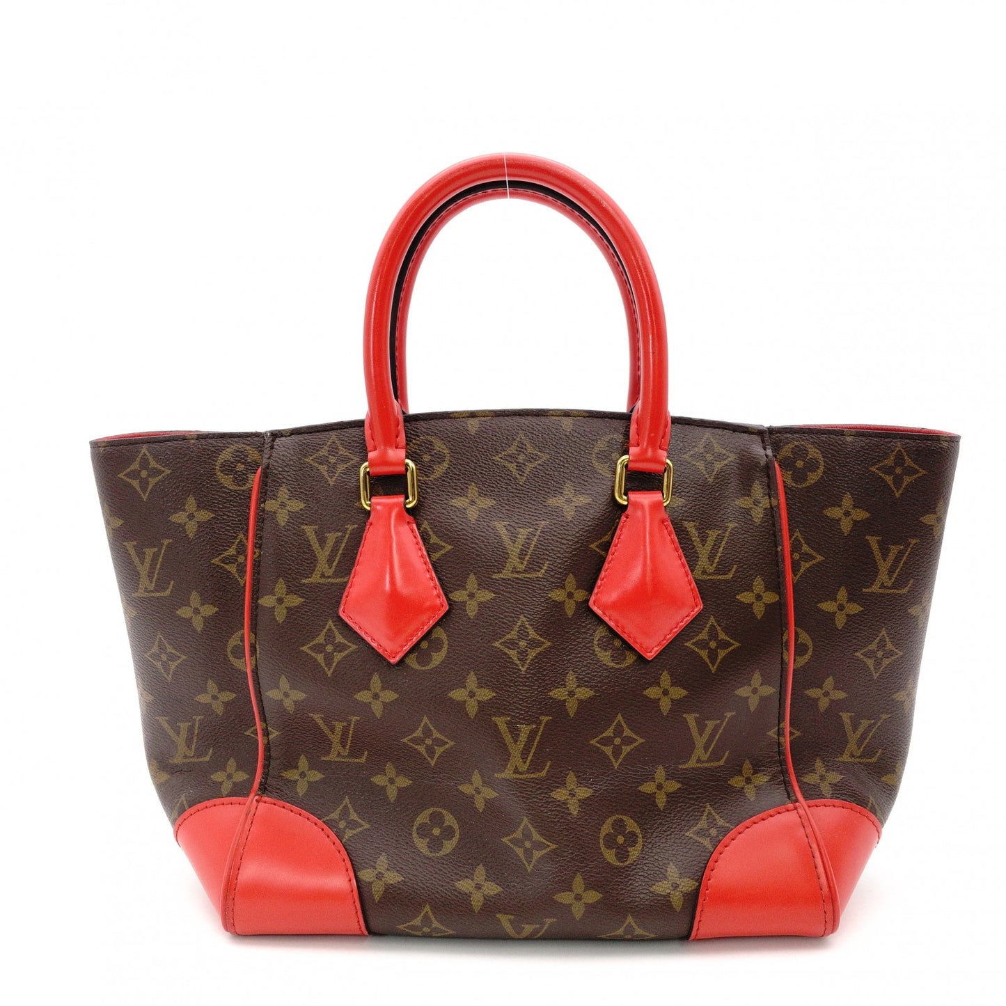 Louis Vuitton Phoenix PM Monogram Canvas Handbag Red
