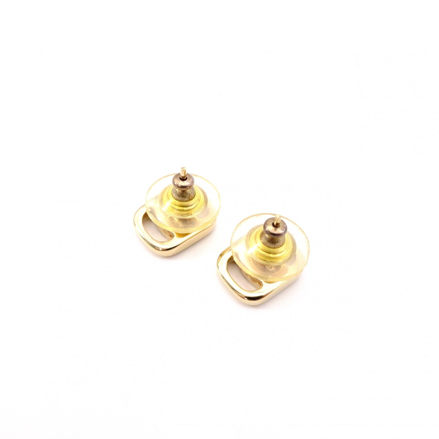 Salvatore Ferragamo Earrings, Metal, Gold, Logo