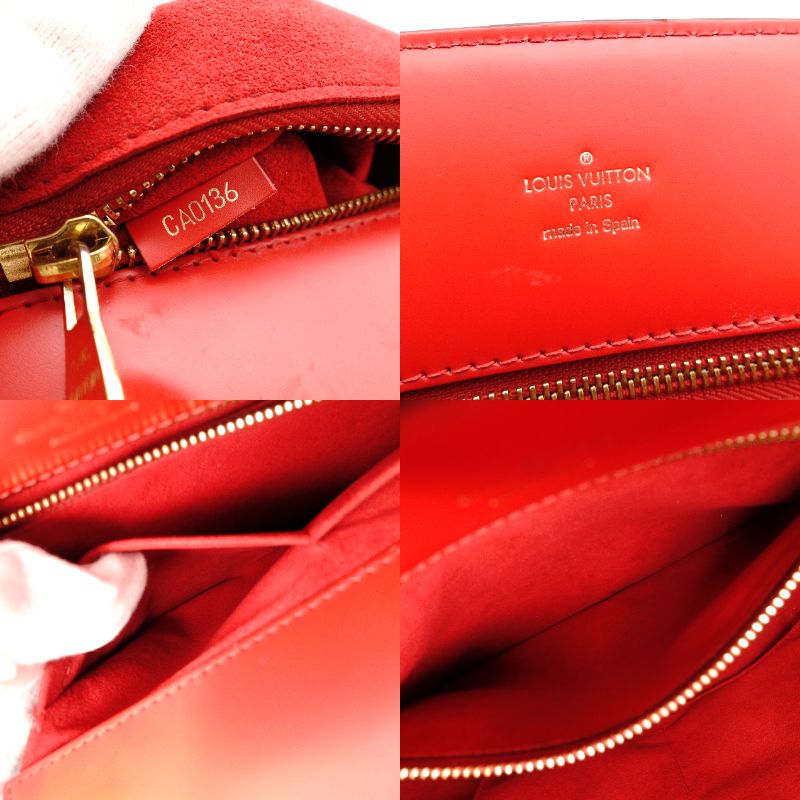 Louis Vuitton Phoenix PM Monogram Canvas Handbag Red