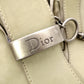 Christian Dior Gaucho Shoulder Bag, Leather, Green, Crossbody