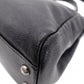 FENDI Peekaboo Handbag, Leather, Black, 2-Way, Gold Hardware, Crossbody