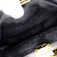 FENDI Peekaboo Handbag, Leather, Black, 2-Way, Gold Hardware, Crossbody