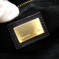 FENDI Peekaboo Handbag, Leather, Black, 2-Way, Gold Hardware, Crossbody