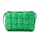 BOTTEGAVENETA Padet Cassette Shoulder Bag, Leather, Green