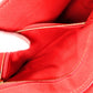 LOUIS VUITTON Saint-Germain Monogram Implant Shoulder Bag, Leather, Red, Crossbody