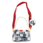 LOUIS VUITTON Multi Pochette Accessoires Monogram Denim Canvas Blue × Red M44990