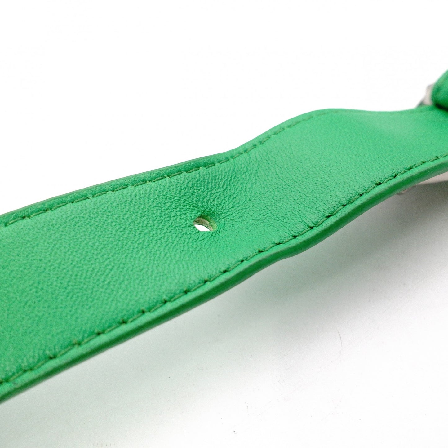 BOTTEGAVENETA Padet Cassette Shoulder Bag, Leather, Green