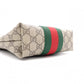 GUCCI GG Supreme Shoulder Bag, PVC and Canvas, Beige, Crossbody