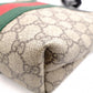 GUCCI GG Supreme Shoulder Bag, PVC and Canvas, Beige, Crossbody
