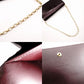 Louis Vuitton Portefeuille Sarah Chain Verni Wallet Chain Amarante